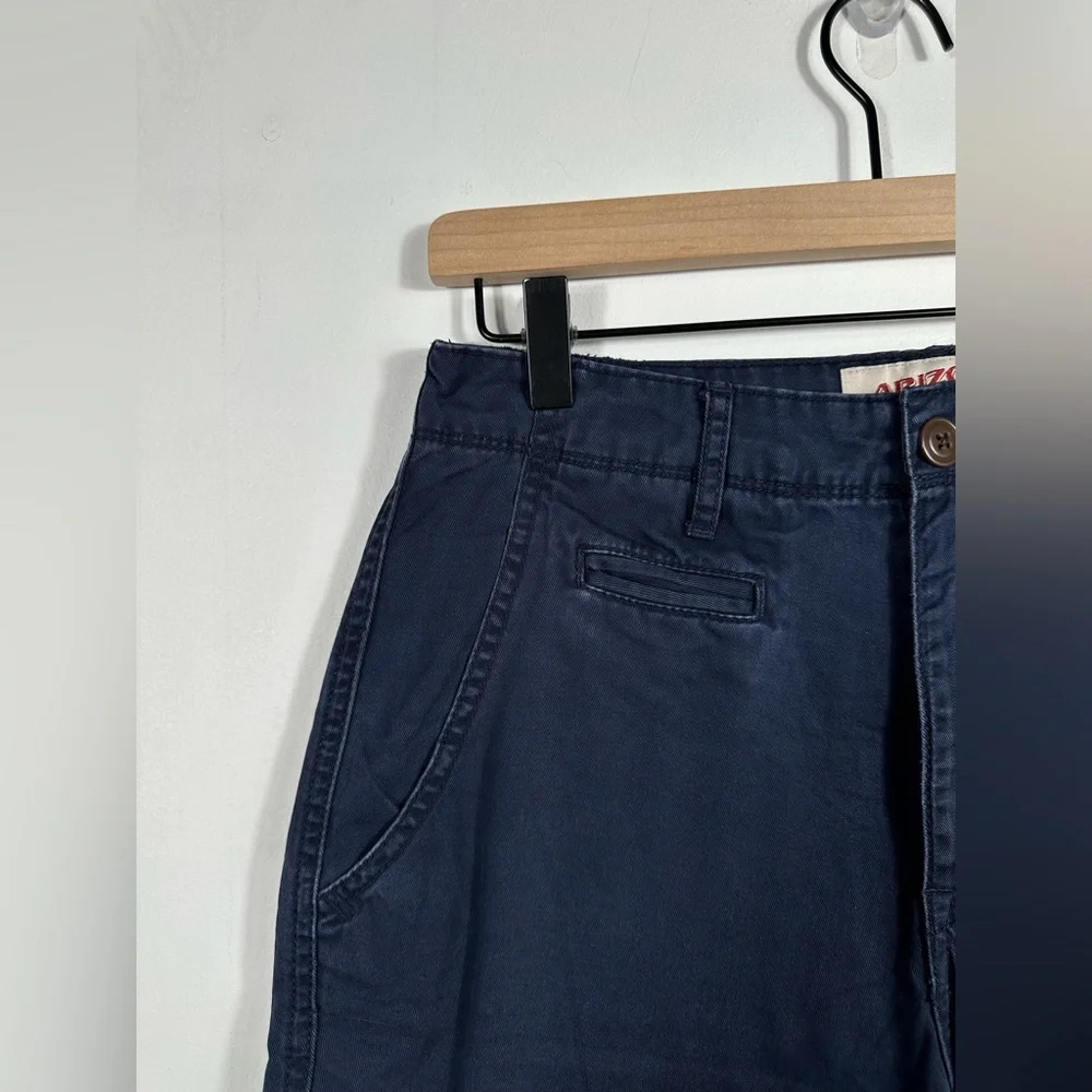 Arizona Chino Shorts Men’s 29 Blue‎ Casual Flat Front Shorts